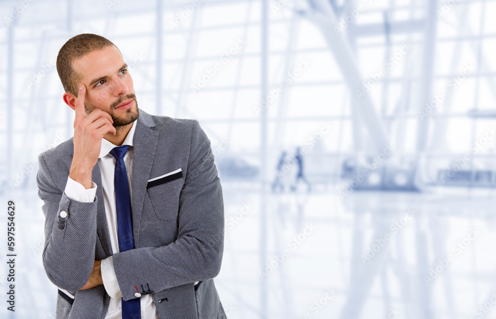 business man at the office