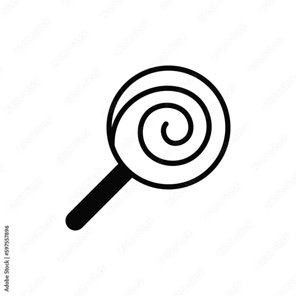 Lollipop icon design with white background stock illustration Lollipop icon design with white background stock illustration