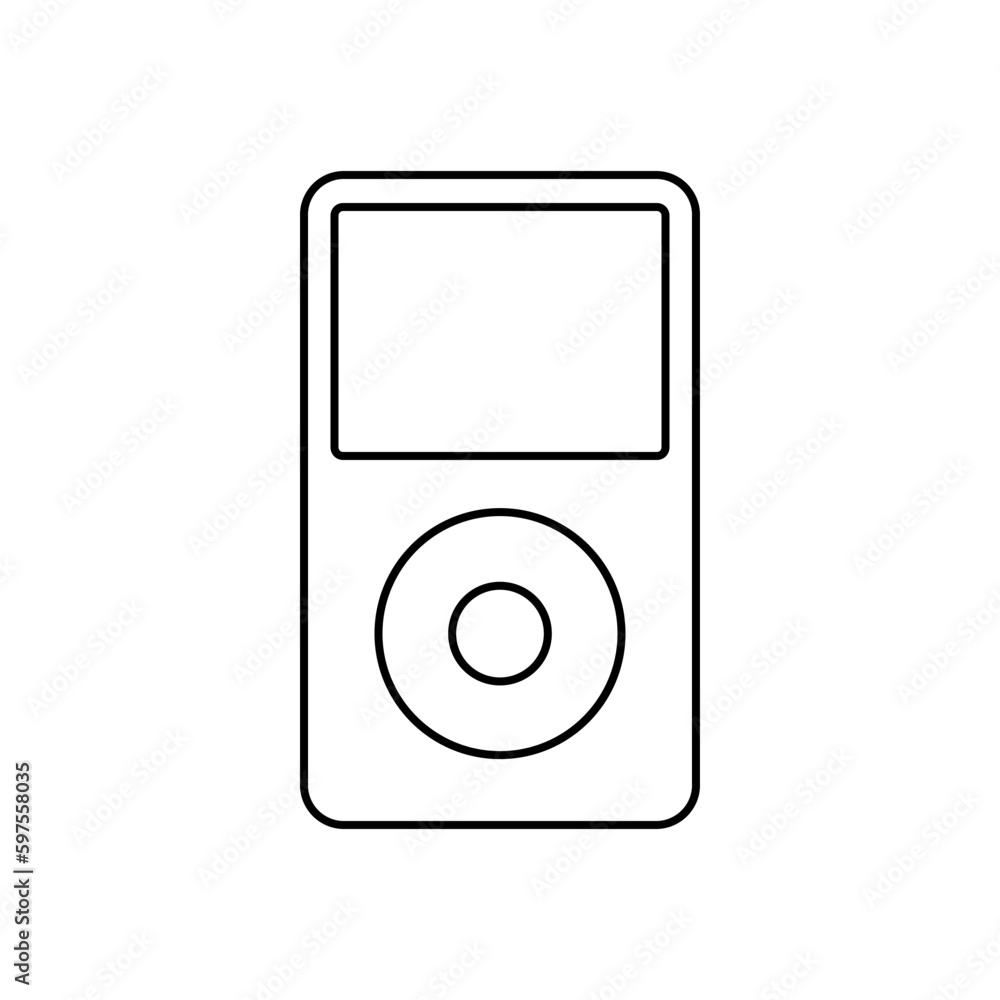 MPEG-4 Part 14 Outline Icons For Logos And More MPEG-4 Part 14 Outline Icons For Logos And More