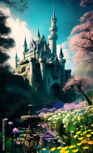 Enchanted Gardens: Exploring Castles and Cottages like a Fairytale Journey