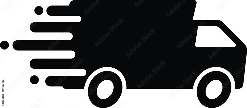 fast shipping vector, delivery icon fast shipping vector, delivery icon