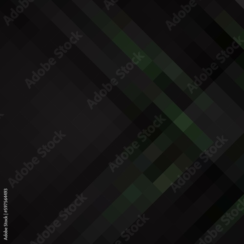 Pixel background. Abstract template. Layout. Black squares. eps 10