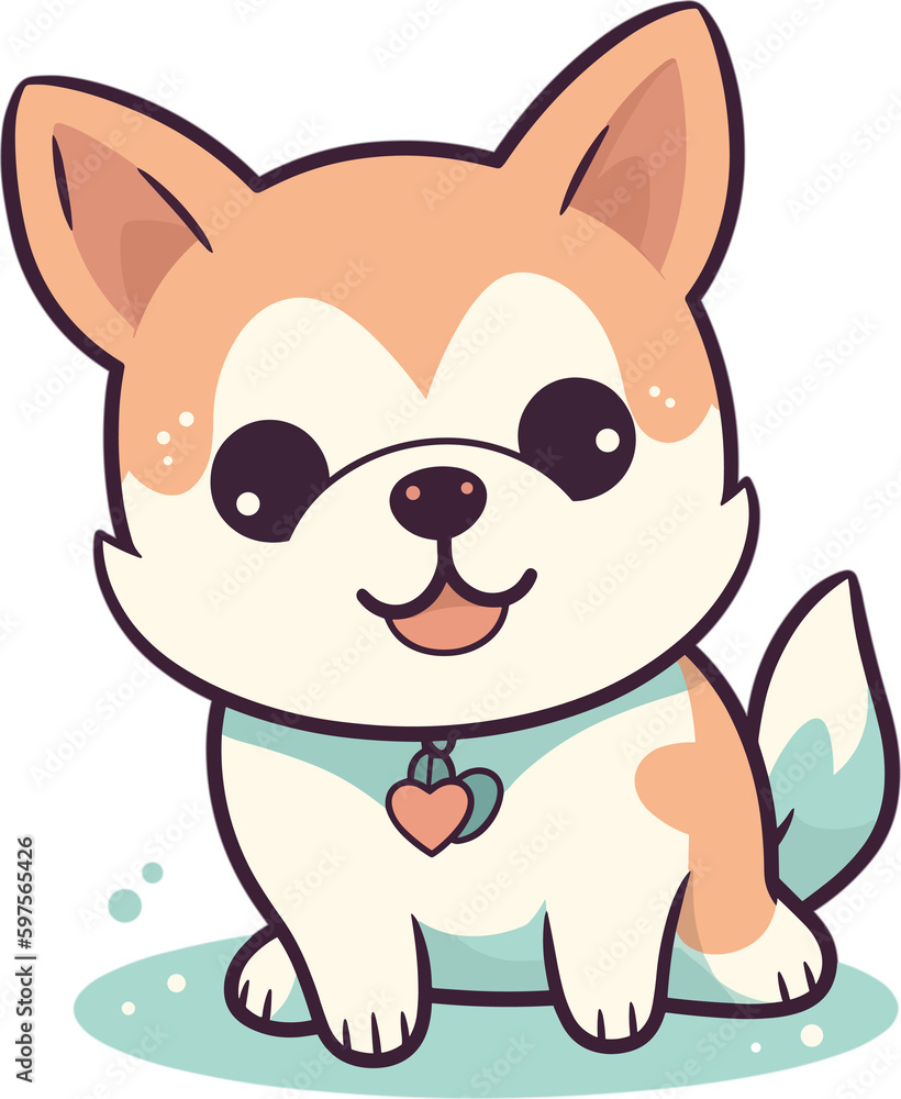 Charmi Kawaiing Dog Clipart Design Charmi Kawaiing Dog Clipart Design