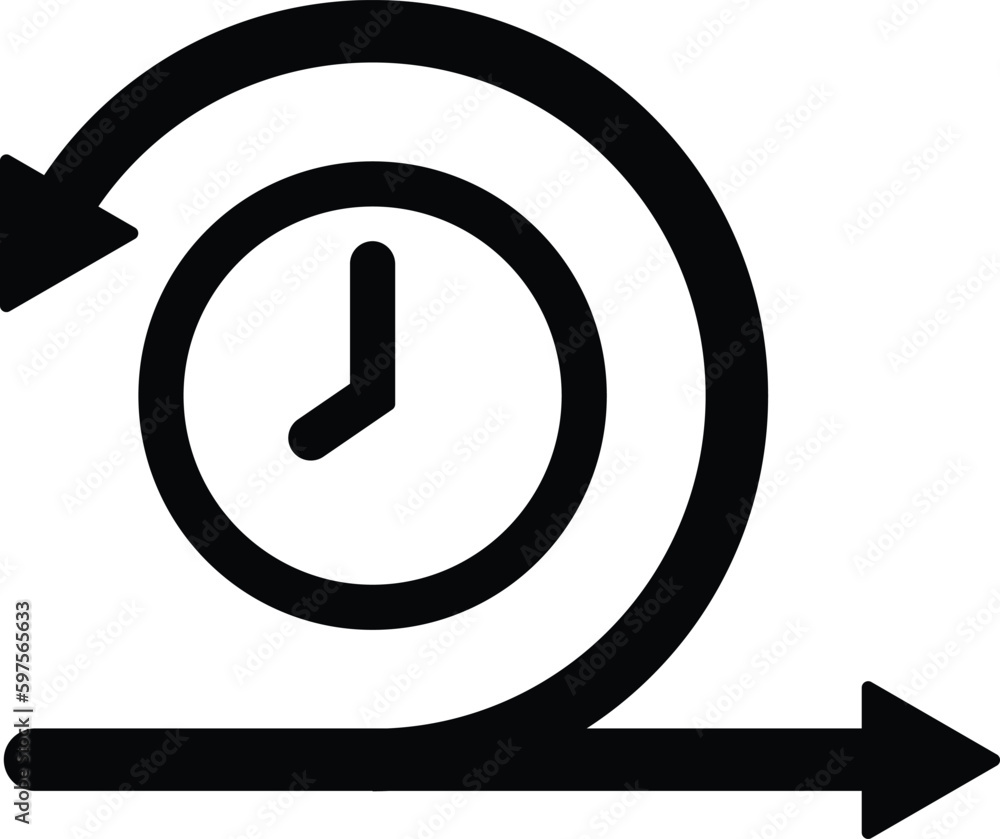 time rotation, workflow icon vector time rotation, workflow icon vector