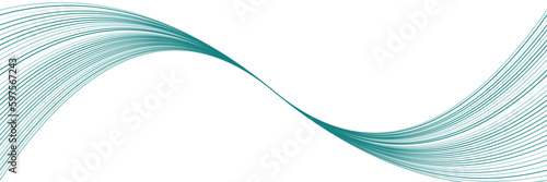 Abstract colour, smooth element swoosh speed wave modern stream transparent background. Abstract wave line for banner, template, wallpaper background with wave design. Vector illustration