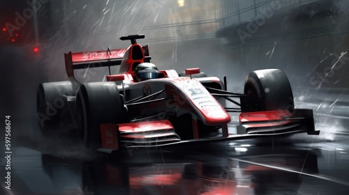 Racing Game Art Wallpaper Background © Damian Sobczyk