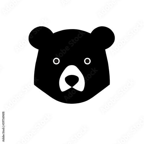 Bear head vector AI 1 © avatar183