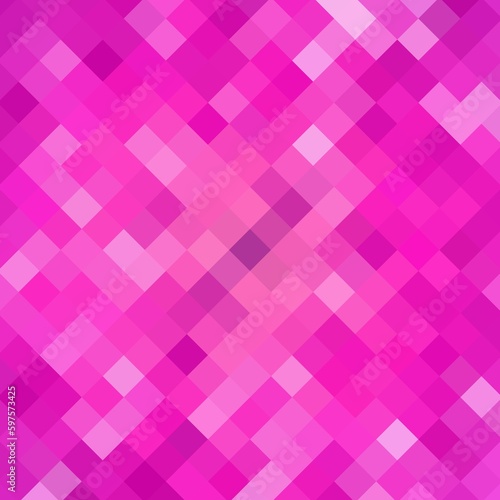 Pink geometric background. Vector illustration. polygonal style. Pixel. eps 10