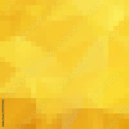 Yellow pixel background. Layout for advertising. Cover for magazine background. Presentation template. eps 10