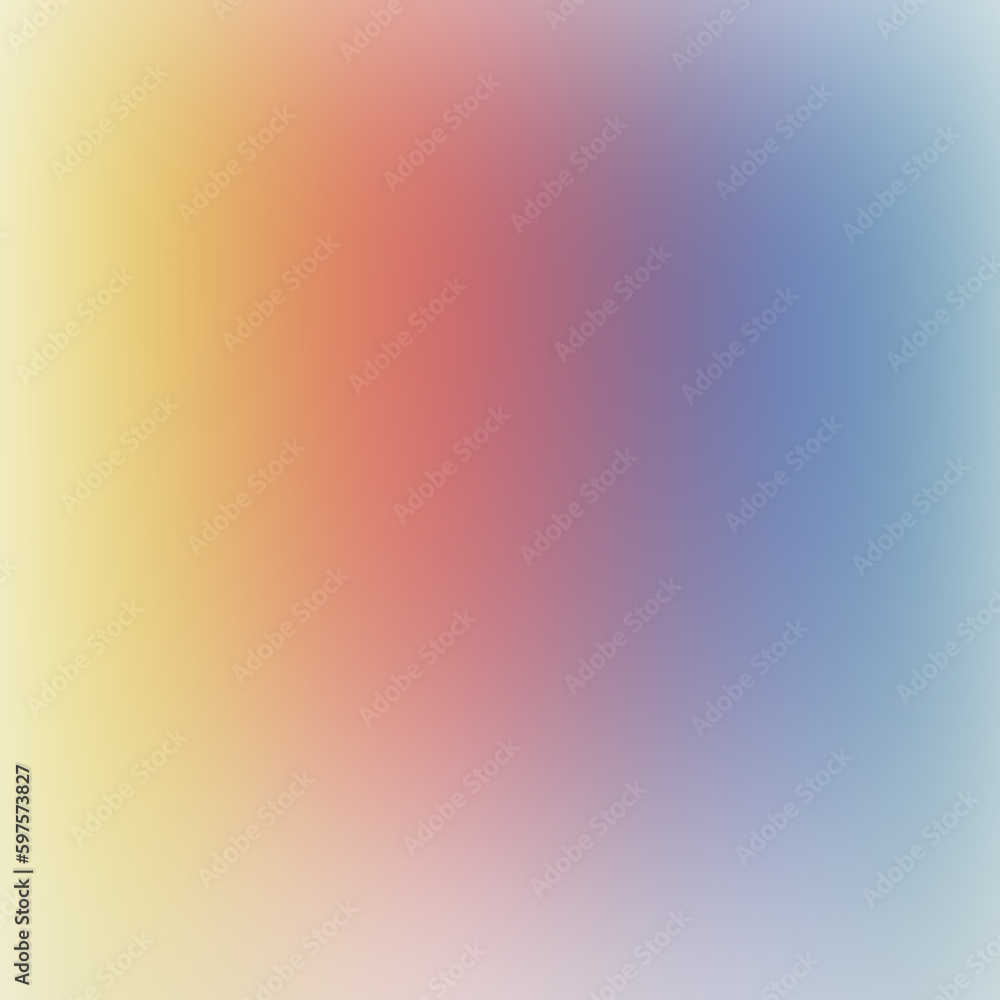 Abstract blurred gradient mesh background in vibrant rainbow colors. eps 10