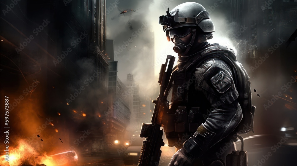 Military Gaming Art Background Wallpaper Military Gaming Art Background Wallpaper