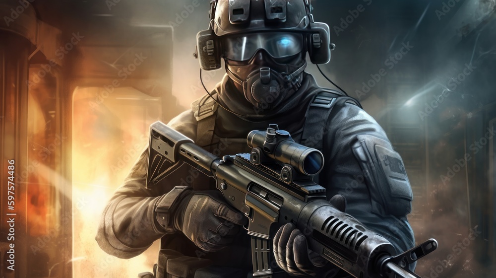 Military Gaming Art Background Wallpaper Military Gaming Art Background Wallpaper