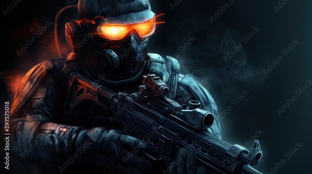 First Person Shooter Game Art FPS Wallpaper Background First Person Shooter Game Art FPS Wallpaper Background