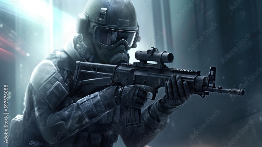 First Person Shooter Game Art FPS Wallpaper Background First Person Shooter Game Art FPS Wallpaper Background