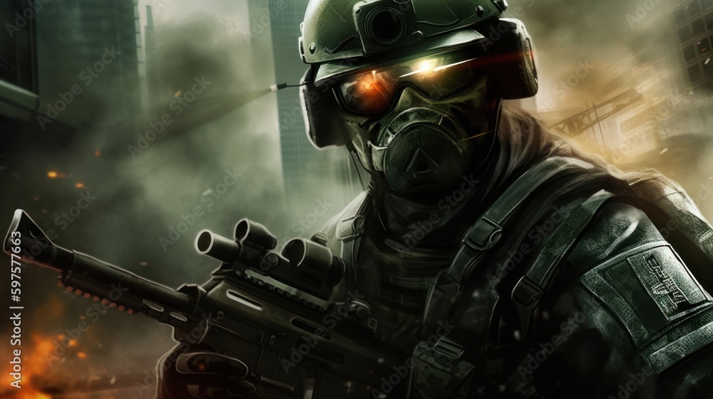 First Person Shooter Game Art FPS Wallpaper Background First Person Shooter Game Art FPS Wallpaper Background