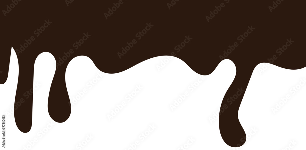 Chocolate drops background. Vector illustration. Chocolate drops background. Vector illustration.