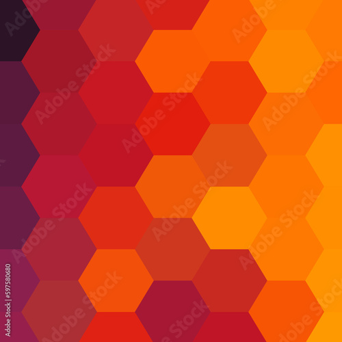 Amazing geometric background with colorful triangles. eps 10