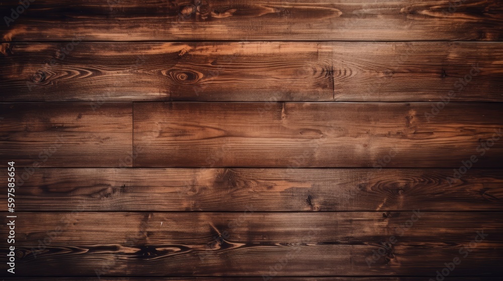 Naklejka premium Wood Texture. Generative ai