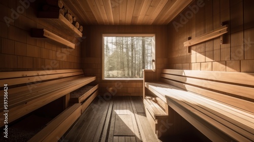 Sauna. Generative ai