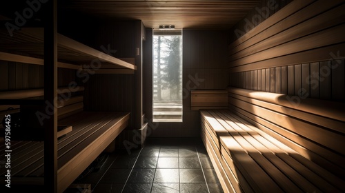 Sauna. Generative ai