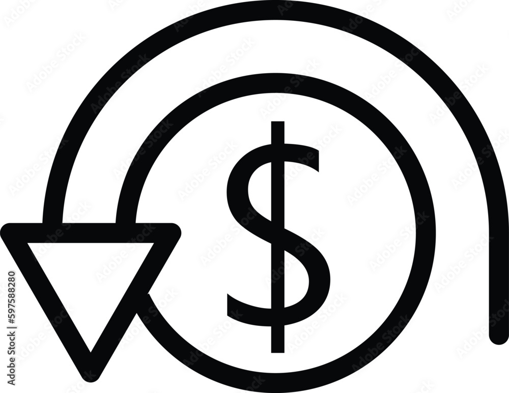 cashback icon, return money, cash back rebate icon cashback icon, return money, cash back rebate icon