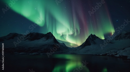 Beautyfull Oror boreal in 4k UHD © PicStudio