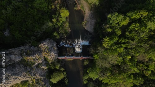 the dam on the Timok river in Serbia near Knjazevac at Baranica photo