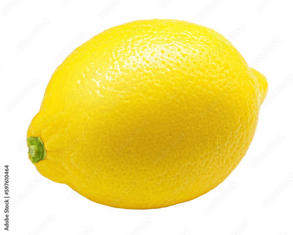 Lemon isolated on white background, full depth of field Lemon isolated on white background, full depth of field