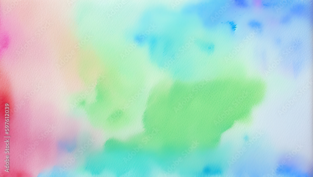Watercolor texture background Generative AI