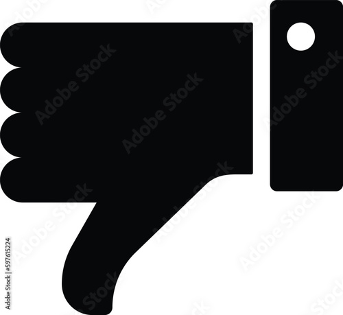 not helpful, dislike icon