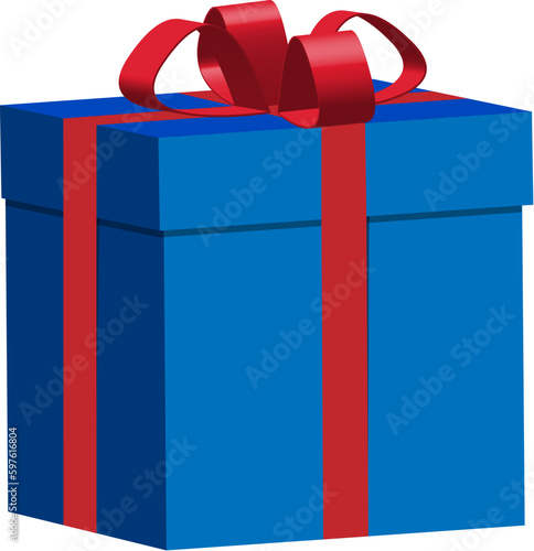 Gift Box Blue