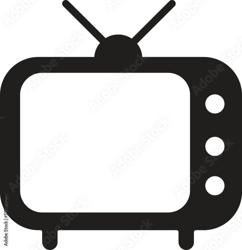 tv icon, television icon