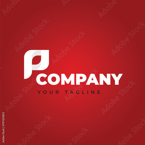 P logo design for your company. P letter logo design. P Logotype for luxury sign. Logo Design.