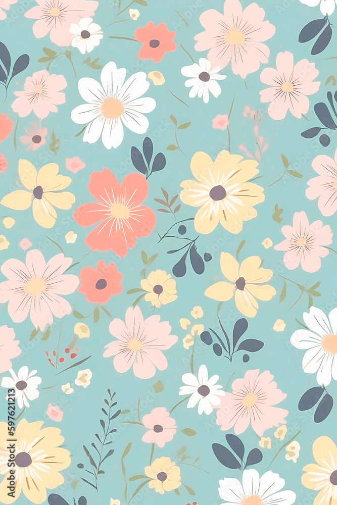 seamless floral pattern