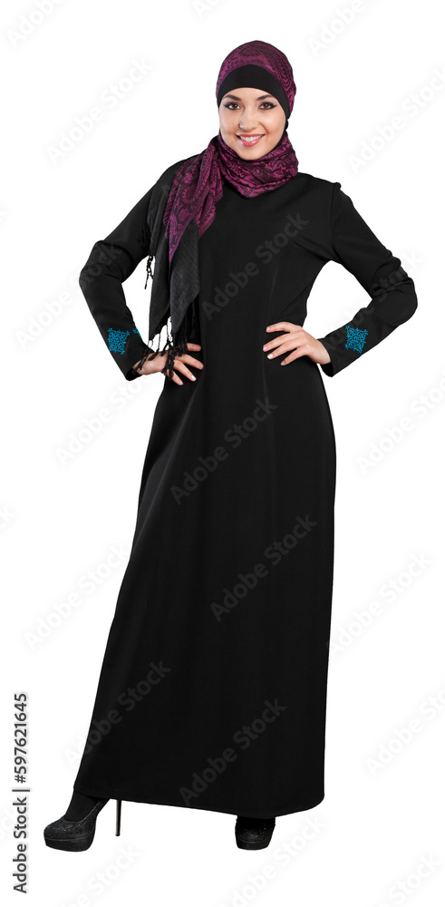 Young middle eastern muslim female college student Young middle eastern muslim female college student