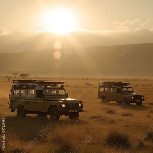 off road vehicle safari