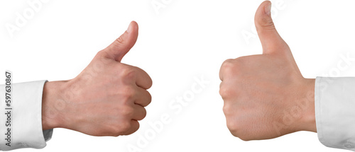 Two thumbs up