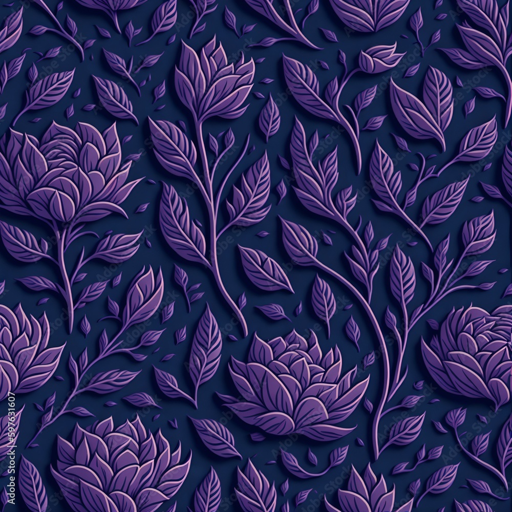 Seamless flower and leaf patterns, mother's day theme, repeating patterns, fabric design, flat illustration, highly detailed clean, vector image, masterpiece, generative AI Seamless flower and leaf patterns, mother's day theme, repeating patterns, fabric design, flat illustration, highly detailed clean, vector image, masterpiece, generative AI