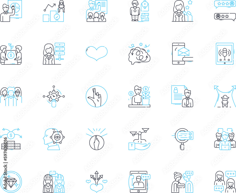 Allied parties linear icons set. Unity, Collaboration, Coalition, Partnership, Friendship, Synergy, Alliance line vector and concept signs. Bond,Support,Trust outline illustrations Allied parties linear icons set. Unity, Collaboration, Coalition, Partnership, Friendship, Synergy, Alliance line vector and concept signs. Bond,Support,Trust outline illustrations