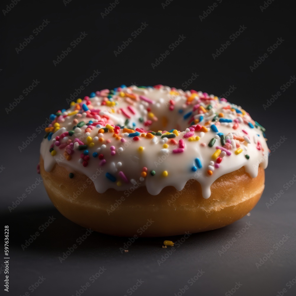 A delicious donut. Generative AI. A delicious donut. Generative AI.