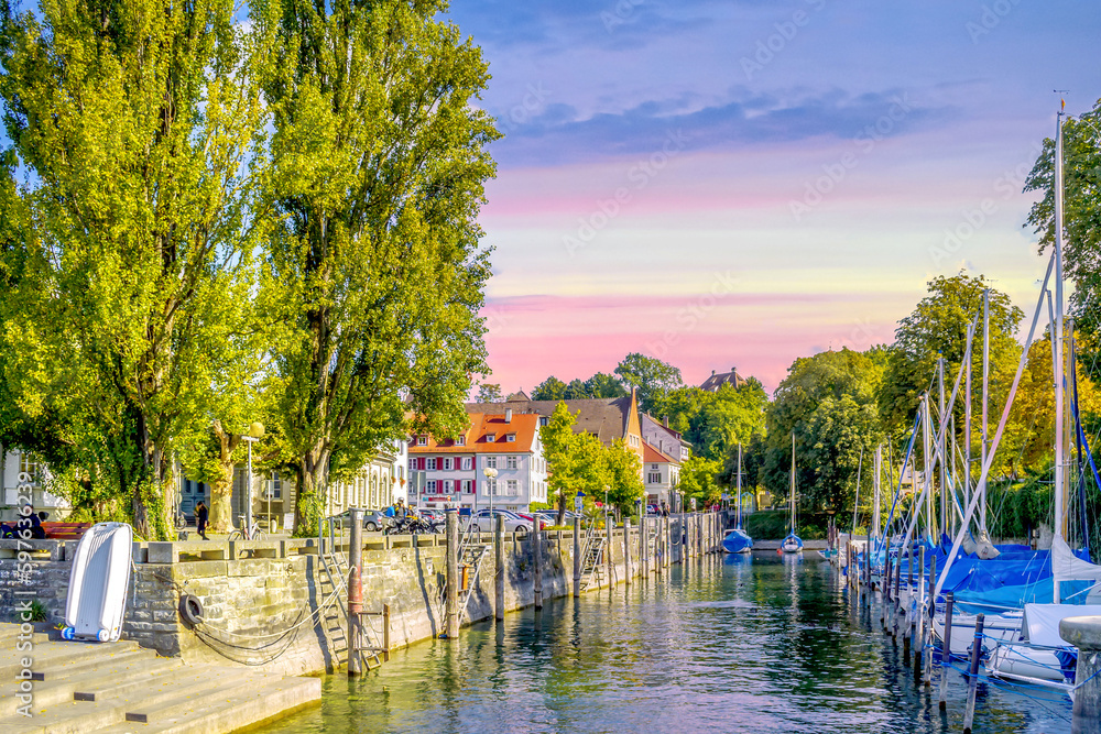 Überlingen, Bodensee, Deutschland 