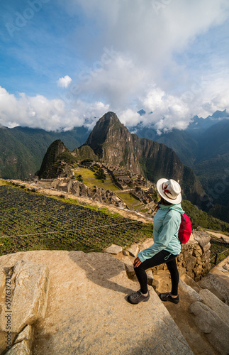 Machu Picchu view travel Peru
