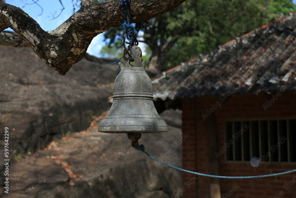Fototapeta premium ancient Ghanta in the temple