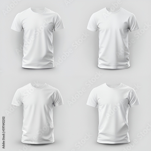 t shirt template generative ai