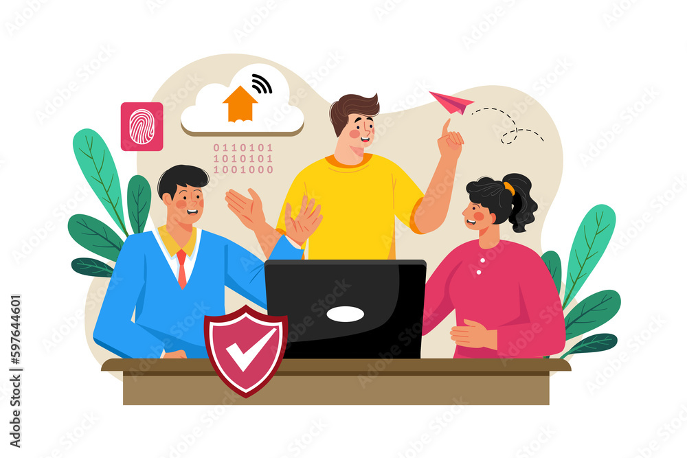 A project manager oversees a team working on a new software release. A project manager oversees a team working on a new software release.
