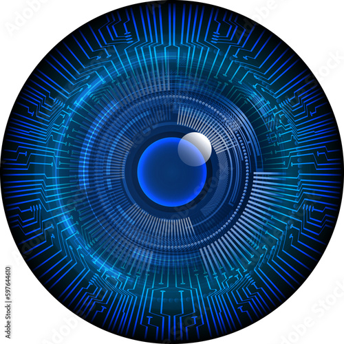 Blue eye cyber circuit future technology
