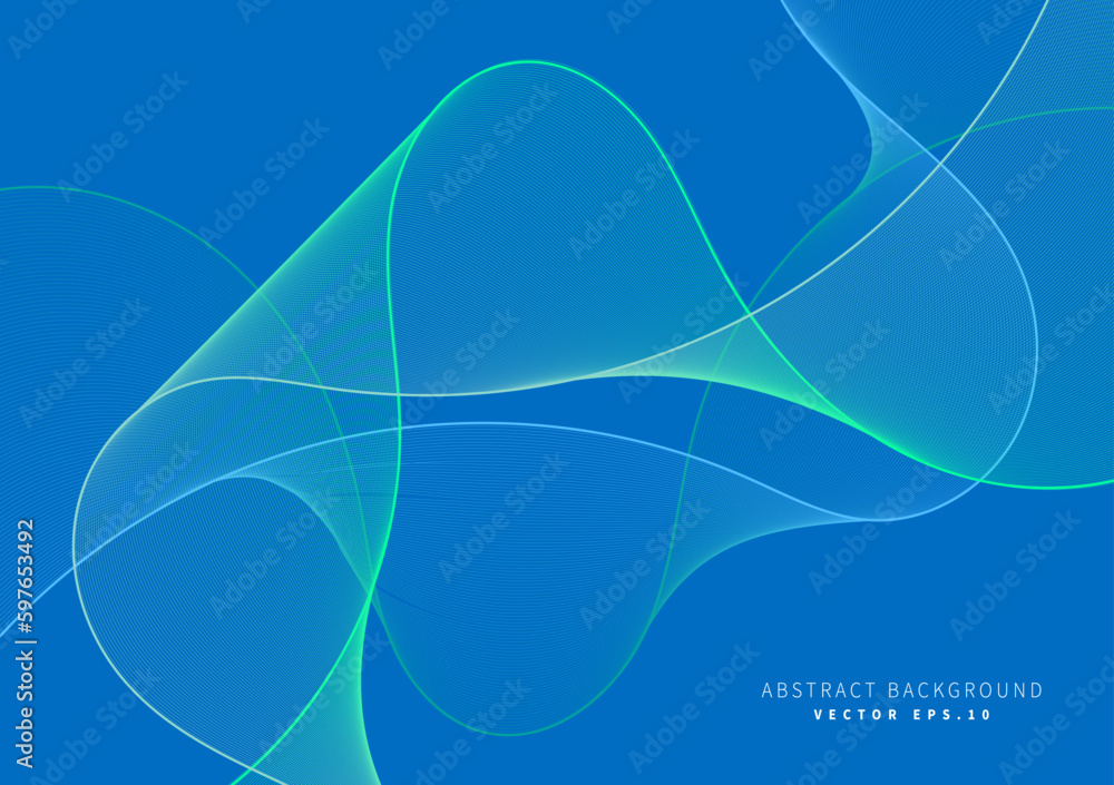 abstract ribbon striped neon blue curve and wavy background for advertisement banner website cover notebook package design landing page card design vector eps. abstract ribbon striped neon blue curve and wavy background for advertisement banner website cover notebook package design landing page card design vector eps.