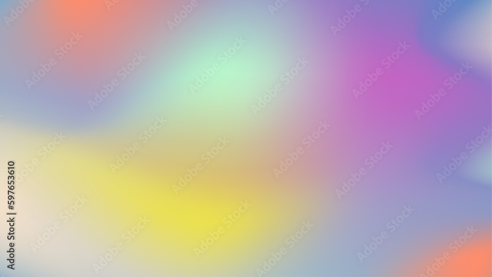 soft gradient, Abstract background with Purple and Orange pastel colors, gradient background, Blurred gradient texture decorative element, vector wallpaper.