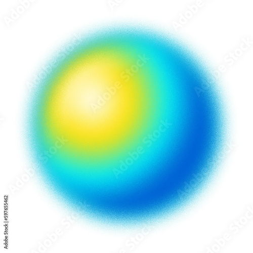 Blurred Radial Gradient Aura
