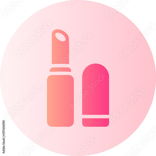 lipstick gradient icon © ajat